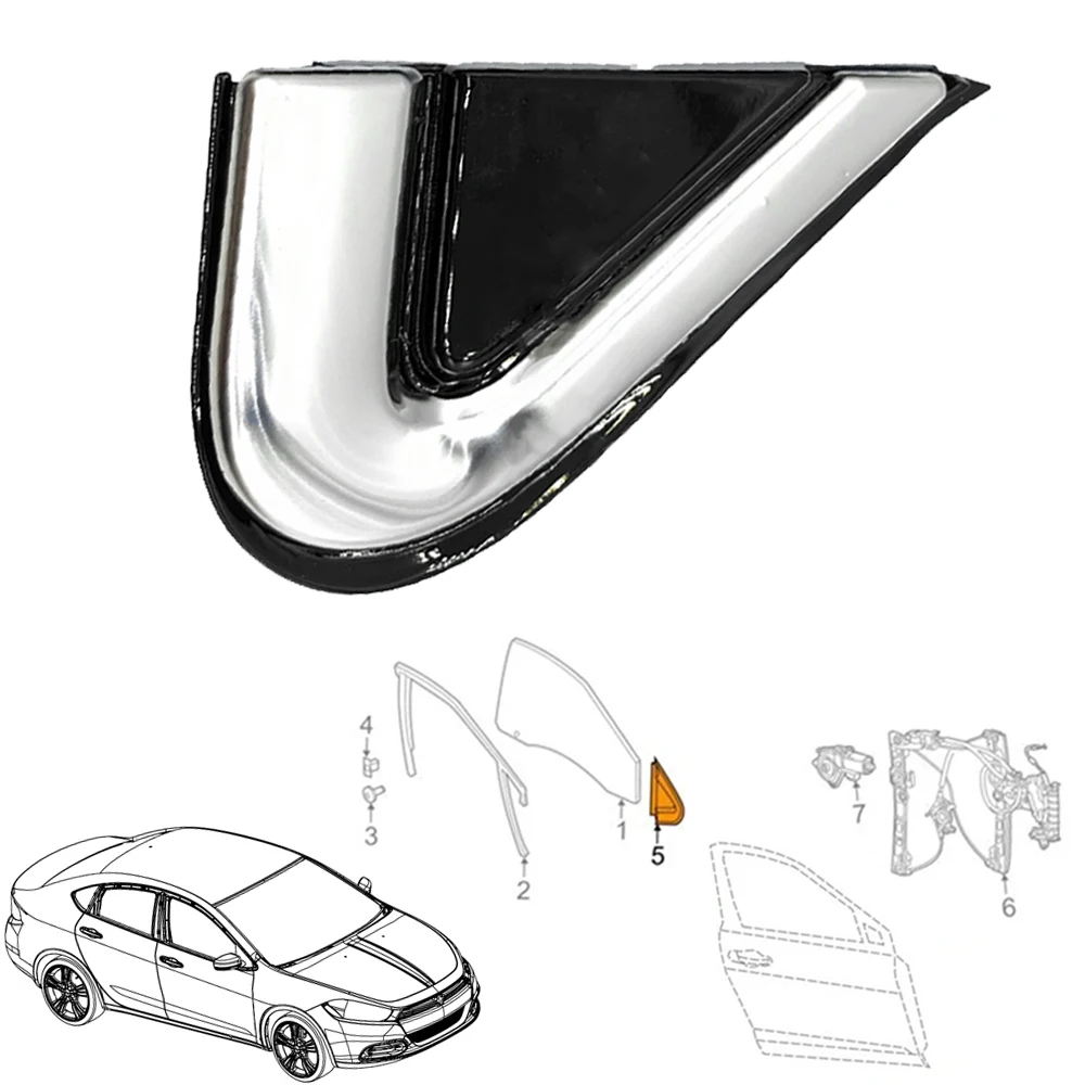 Угловая крышка наружного зеркала заднего вида угловая треугольная накладка