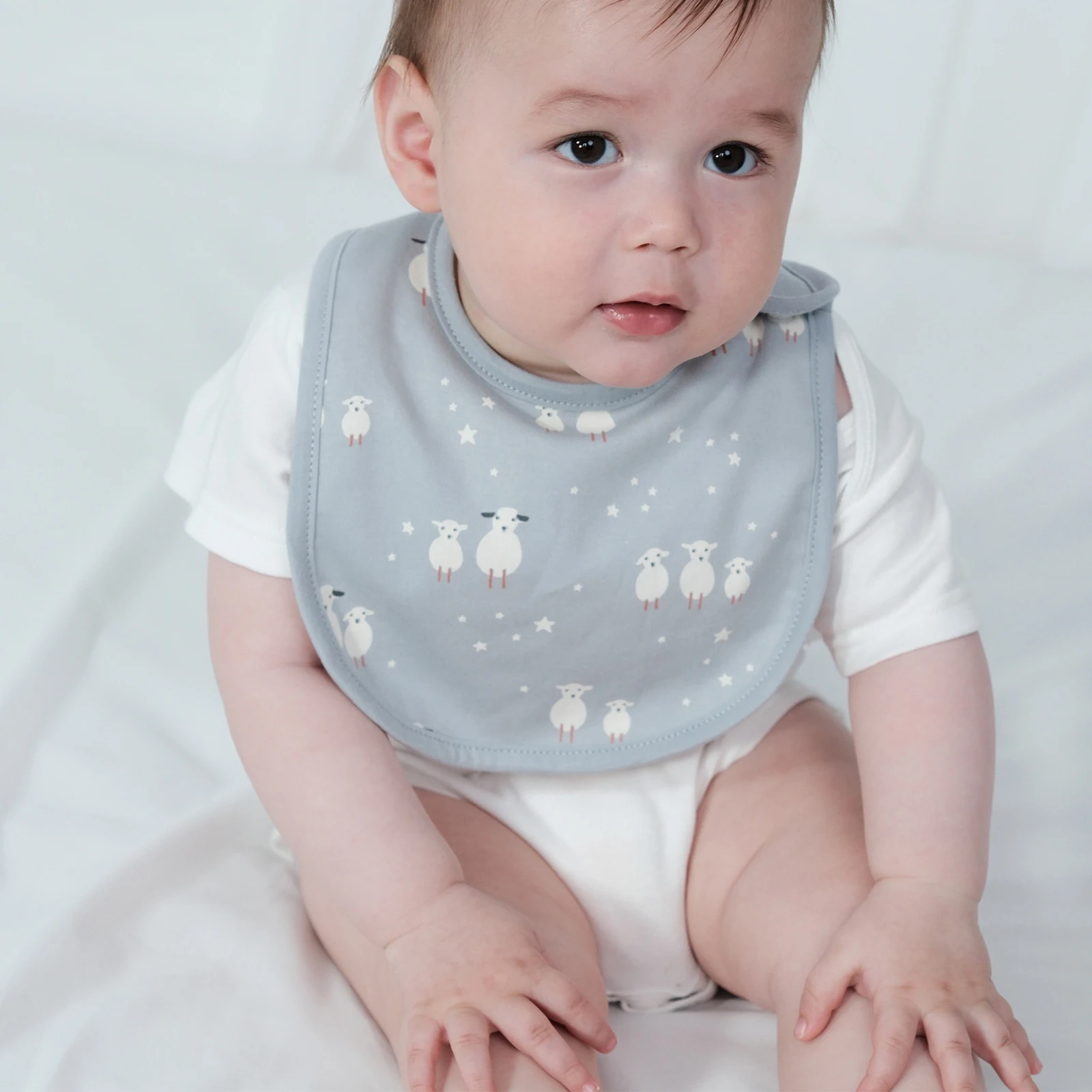 

3 шт./комплект, детские нагрудники из натурального хлопка