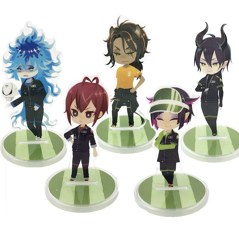 Новинка 6 см витая Страна Чудес акриловая экшн-фигурка стенд модель пластина стол Декор Косплей Азул нефрит Флойд маллей Лилия брелки