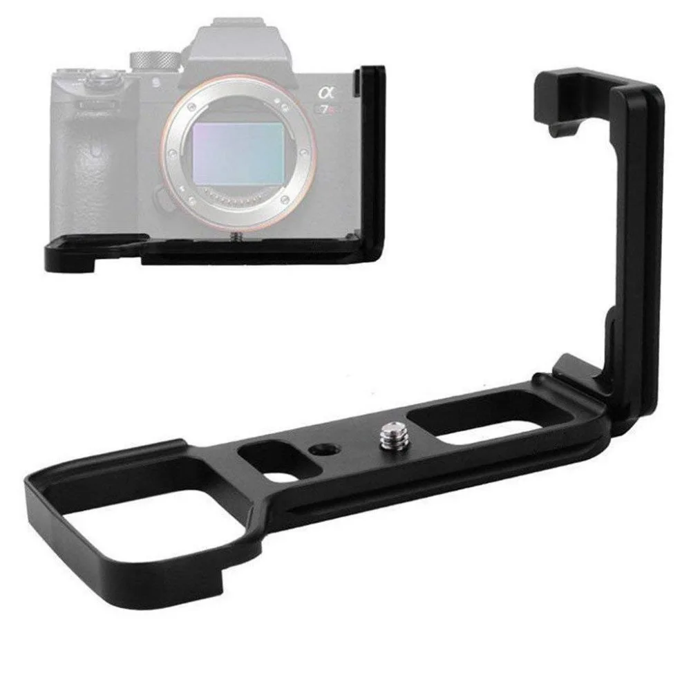 Quick Release L Plate Bracket Holder Hand Grip for Sony Alpha A9 / A7 III / A7R III A7M3 A7RM3 Camera for Arca Swiss Tripod Head