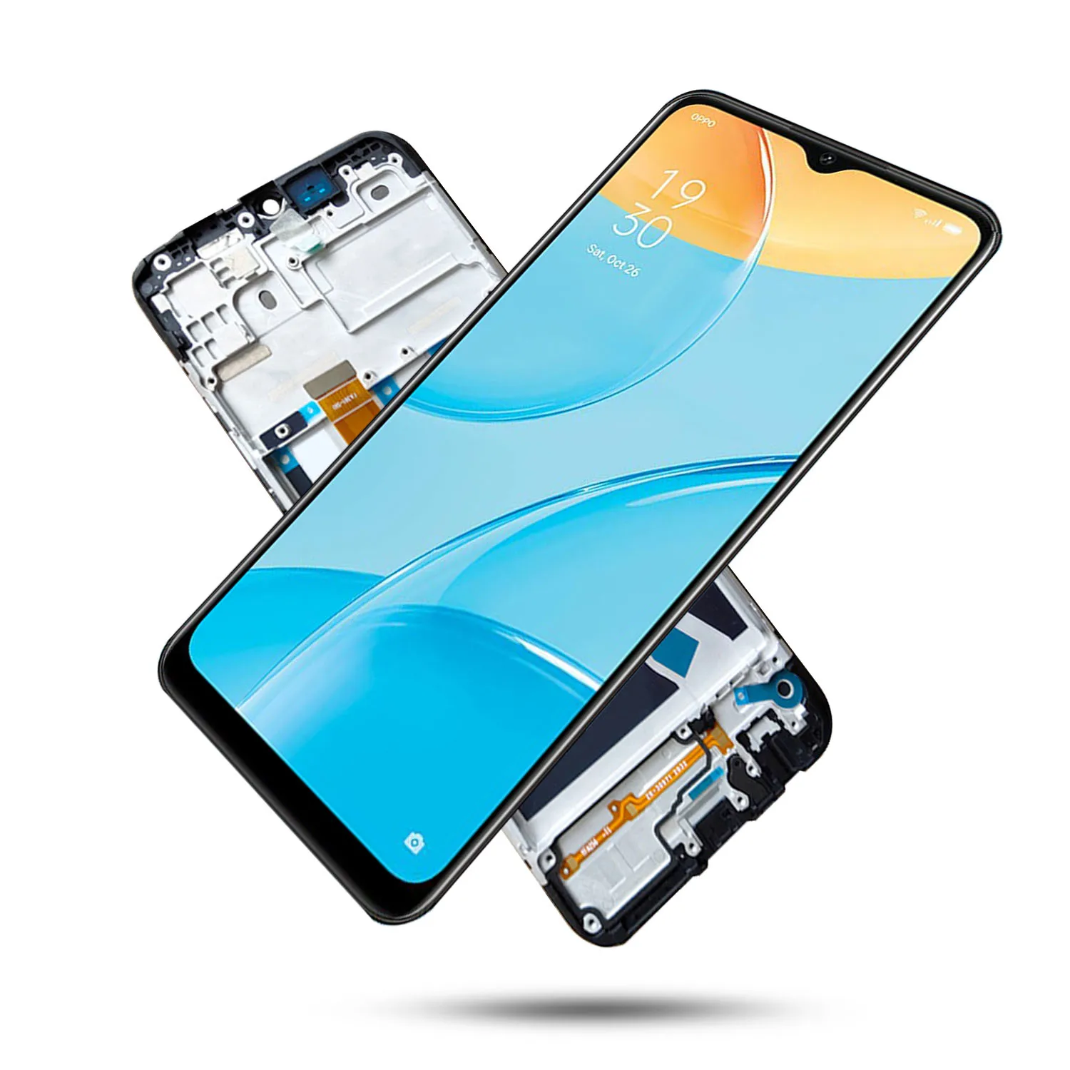 Ceny Oryginalny Wyświetlacz LCD Do Oppo A15 CPH2185 A15s CPH2179 Wyświetlacz Wysokiej Jakości Ekran Dotykowy Części Zamienne Naprawa Telefonów Komórkowych