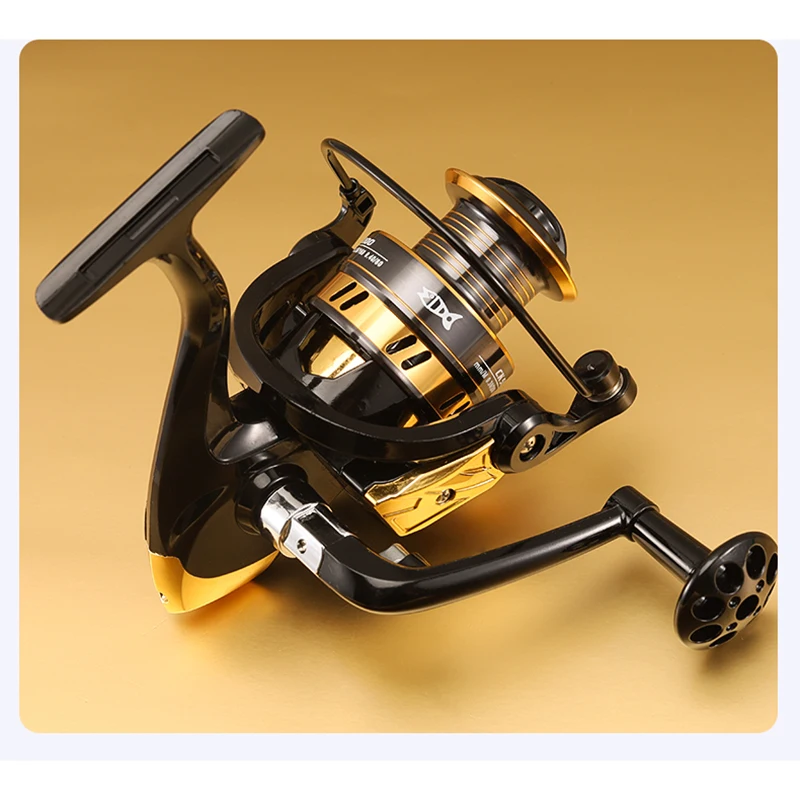 

Non-clearance Multi-spindle Spinning Reel 5.2:1 5-12KG Max Drag Metal Spool Metal Knob Spinning Fishing Reel Fishing Wheel