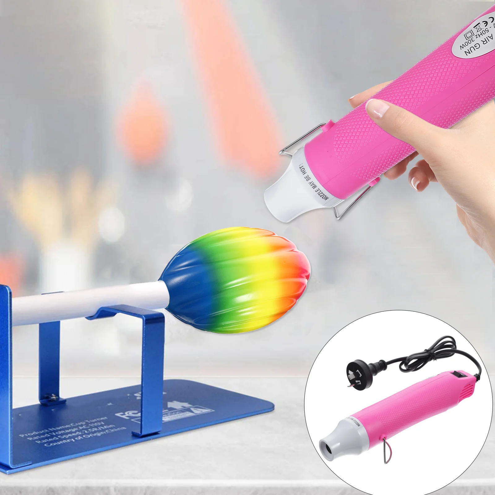 

1pc Air Blower Novel DIY Air Device Polymer Clay Heat Tool for Dorm Home