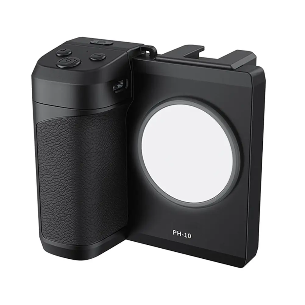 

Ph-10 Smartphone Camera Shutter Remote Grip With 3 Levels Light Zoom Wireless Remote Control Camera Handle