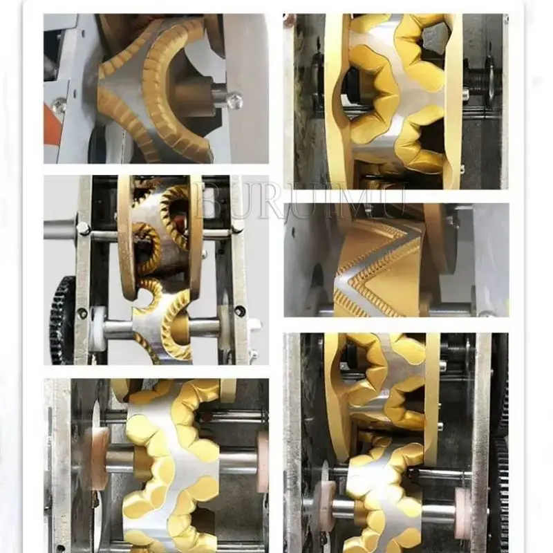 Заводская автоматическая электрическая машина для изготовления пельменей
