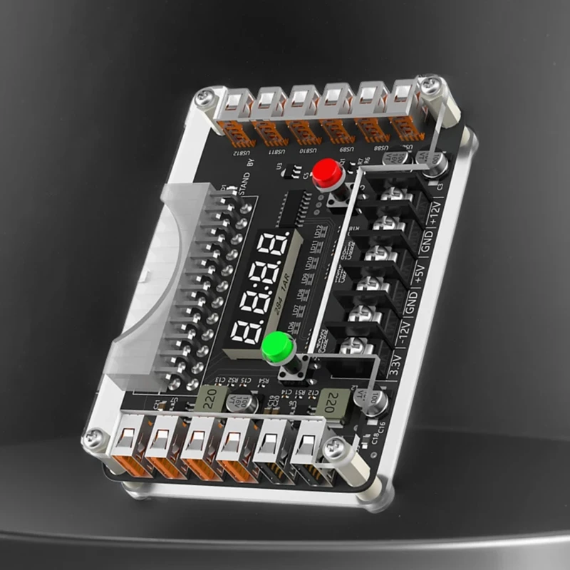 12 портов USB 3A 3 В 5 В-12 выходное напряжение ATX источник питания коммутационный