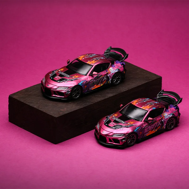 1:64 Supra A90 1087X Lion Dance GT3 литая под давлением миниатюрная модель модели автомобиля из сплава, фигурка для взрослых, игрушка для мальчиков, детский подарок (art.: 3920d1d50e2fa) - 3920d1d50e2fa