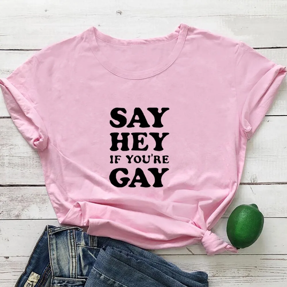 Женская хлопковая футболка с коротким рукавом круглым вырезом и принтом букв |