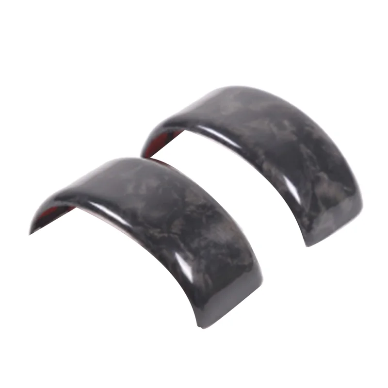 Черный ковающий узор кольцо на руль автомобиля накладка наклейка для Corvette C8 2020-2023