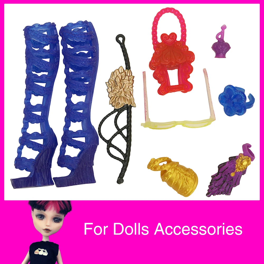 Официальный NK 1 комплект декоративных аксессуаров 11-дюймовая кукольная обувь для