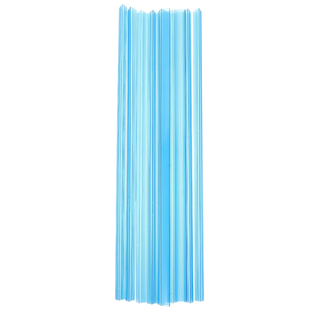 

10 Pcs Plastic File Folder Book Binding Materials Clamp Bar Bookbinding Slide Binder Pull Rod Clip Clips