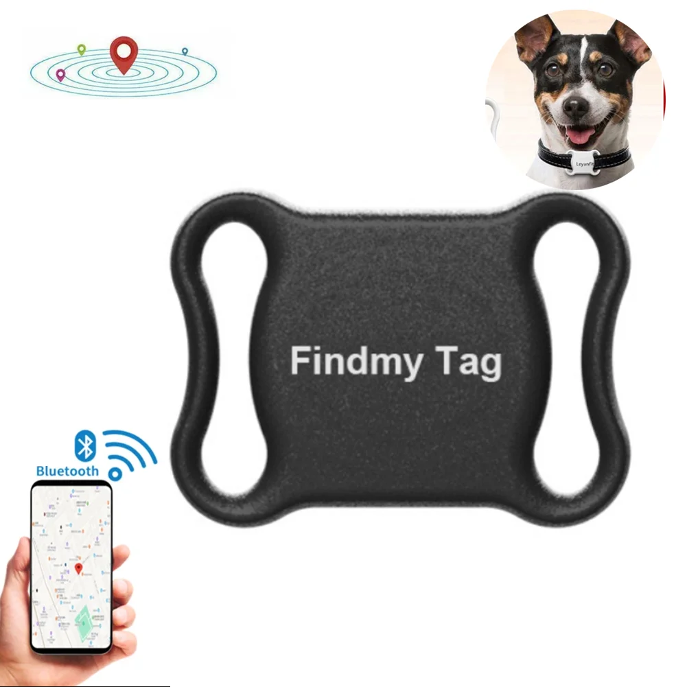 

GPS Location Tracker GPS Smart Car Airtags Finder Key Anti Loss Locator Tracking Device LED IP65 Dog Cat Pet Bluetooth Locator