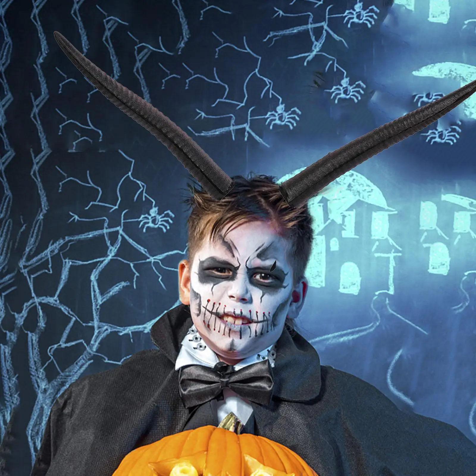 

Аксессуары для костюма на Хэллоуин, реквизит для фотосъемки, фестиваль, готический овечий рожок, ободок для волос, реквизит для фото унисекс