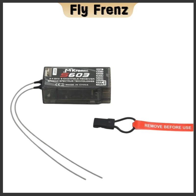 S603 2 4 ГГц цифровой модуляционный 6-канальный приемник для DX6i JR DX7 RC передатчик