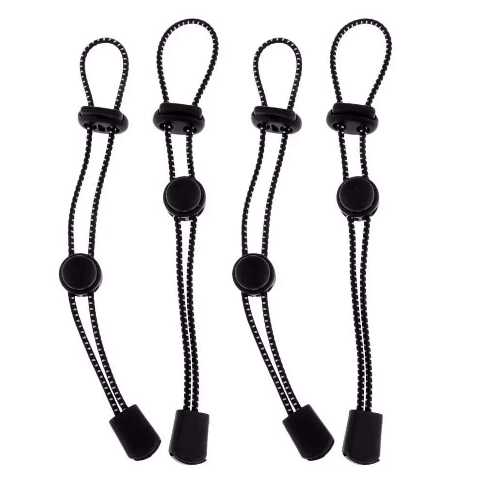 

4 Pcs Backpack Securing Hiking Walking Stick Elastic Rope Holder Backpack Walking Pole Fixing Tie Cord Trekking Pole Rope Buckle