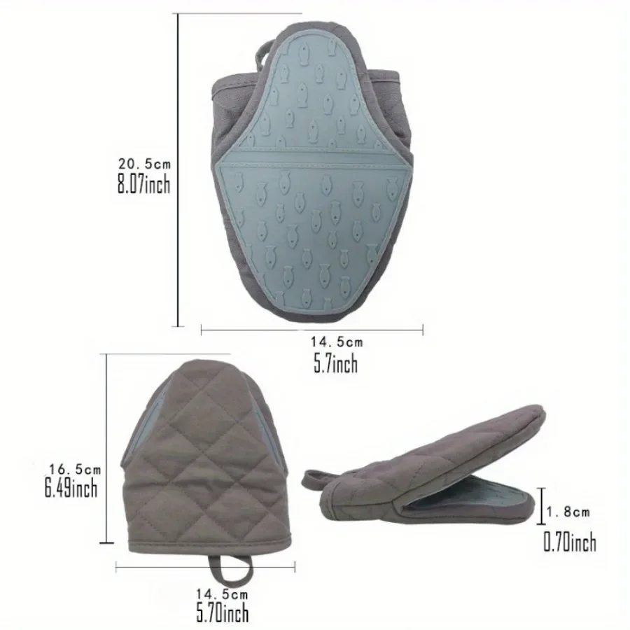 Термостойкие перчатки Многофункциональный силиконовый коврик для духовки