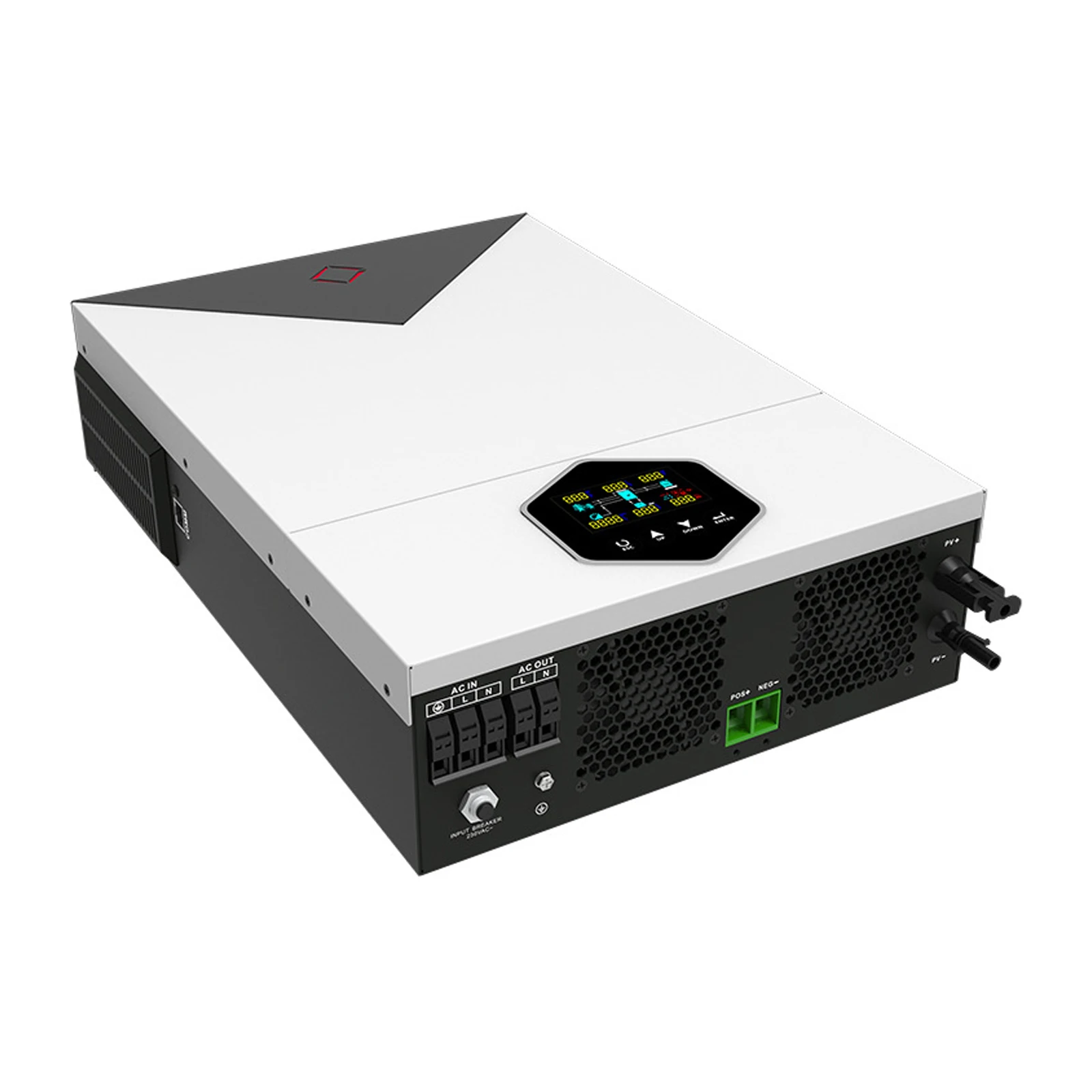 

Гибридный солнечный инвертор 6,2 кВт, 48 В, неэлектрическая чистая Синусоидальная волна с зарядным устройством MPPT 120 А, домашний PV инвертор