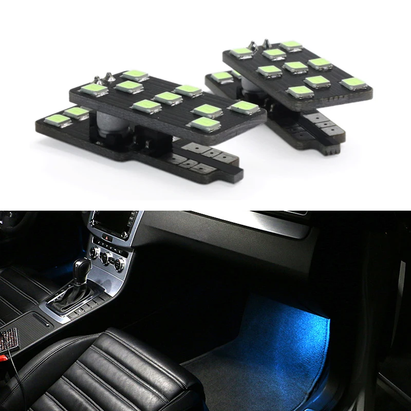 

1pcs LED Car Atmosphere Light Glove Box/Tail Box Light Footlights for Audi A3 Q3 Q5 Q7 A4 A5 S5 TT A6L A7 Automotive Interior