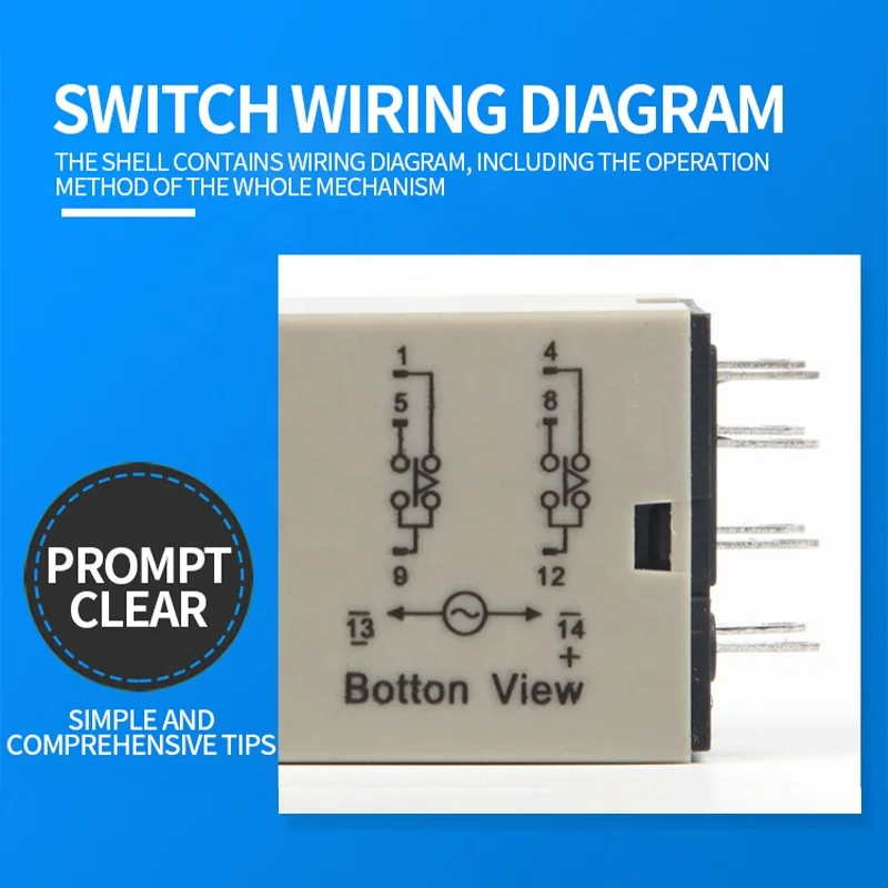 Реле времени с задержкой 220 В переменного тока 12 в пост. Тока 24 |