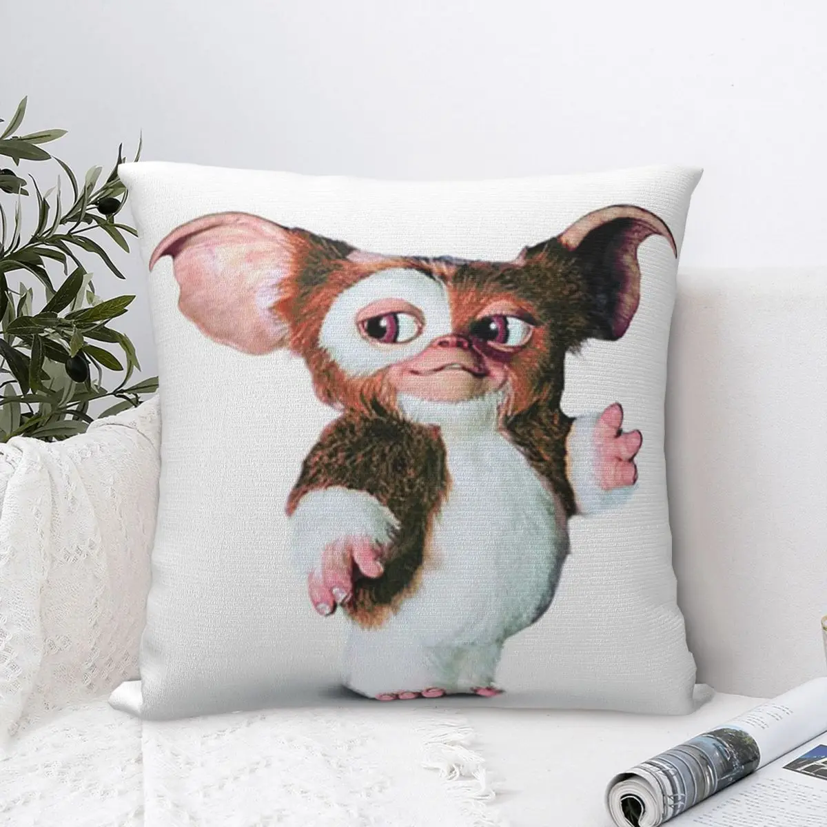 Наволочка Gremlins Gizmo Mogwai декор для фотографий 80-х научная фантастика декоративная