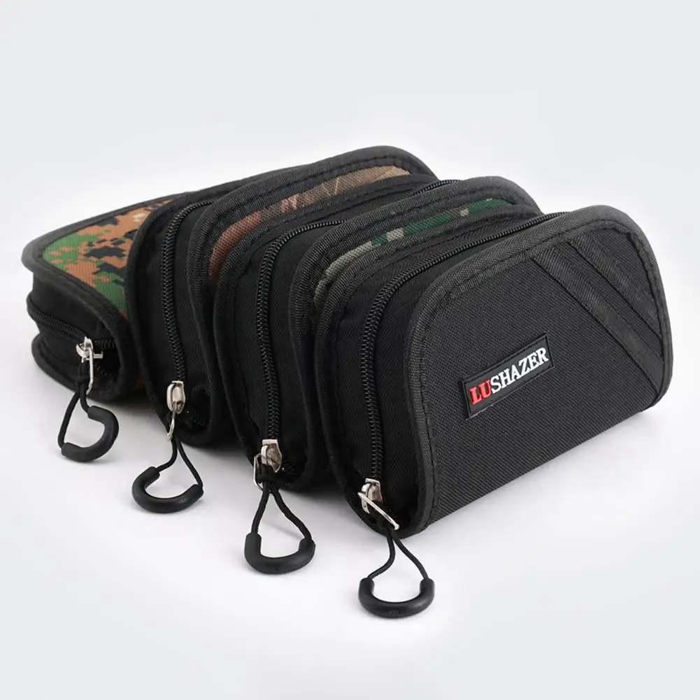 

Smooth Zipper Tear Resistant Carrying Case Spinner Composite Baits for Picnic