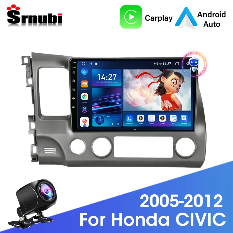 Android 12 Carplay Stereo Gps Audio Dvd