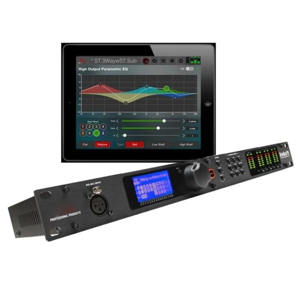 

Цифровой аудиопроцессор dbx DriveRack PA2 2in6out 2 в 6 Out DSP для профессионального звукового оборудования сцены