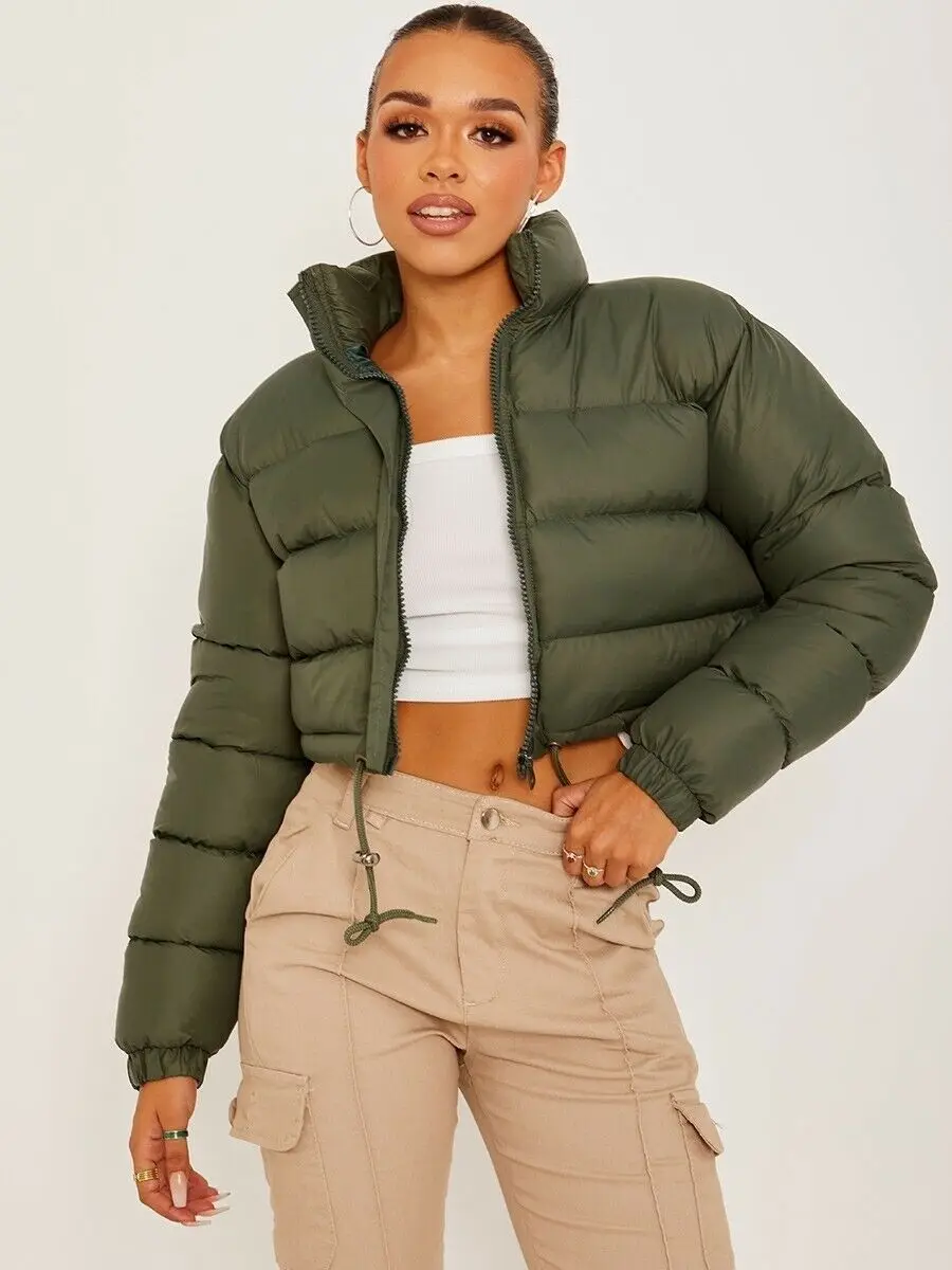 2022 Fashion Women's New Bread Coat Down Cotton Coat Temperament Commuter