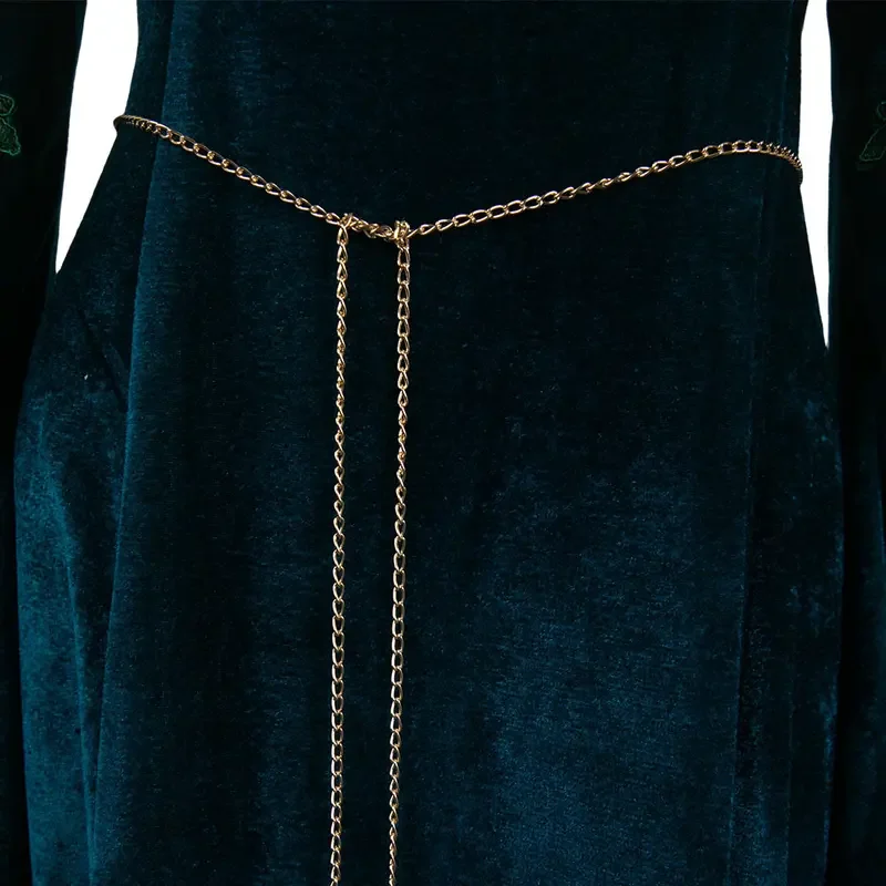 Женское бархатное платье для ролевых игр в виде дракона