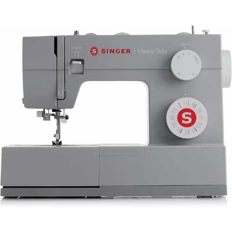 

Heavy Duty Sewing Machine With Included Accessory Kit, 110 Stitch Applications 4432, Perfect For Beginners, Gray