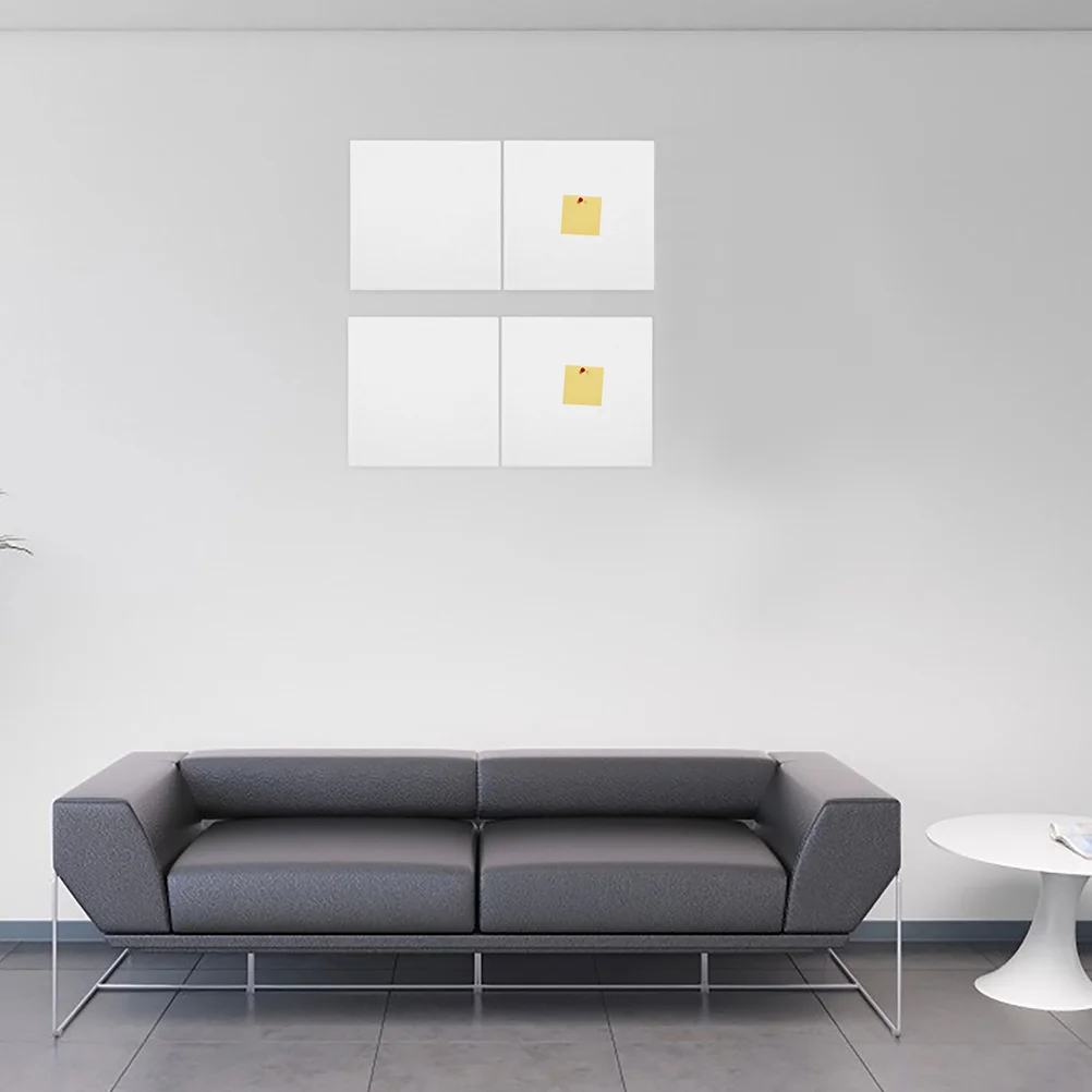 4 шт. фетровая доска для сообщений самоклеящаяся заметка украшение на стену