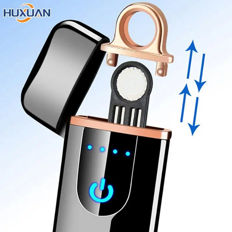 2pcs Rechargeable Cigarette Lighter Electric Heating Tungsten Wire Heating Chip Core USB Lighter Repair Replacement Accessories