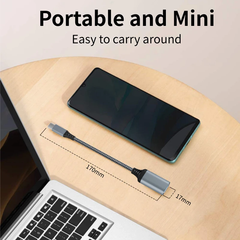 Кабель-адаптер OTG Type C с USB на 3 0 адаптер соединитель для клавиатуры Xiaomi Samsung