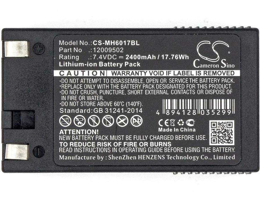 

Cameron Sino 2400mA Battery for Monarch 6039 Pathfinder,9460 Sierra Sport,Sierra Sport 2 12009502