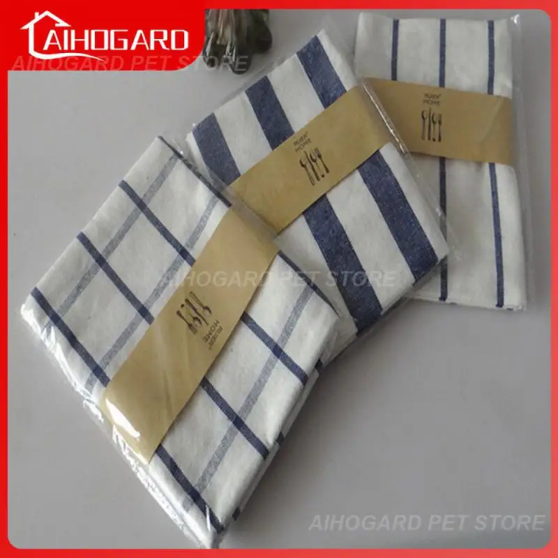 

Подставка под горку в японском стиле, коврик для стола в полоску, термостойкий, украшение для кухонного обеденного стола из хлопка