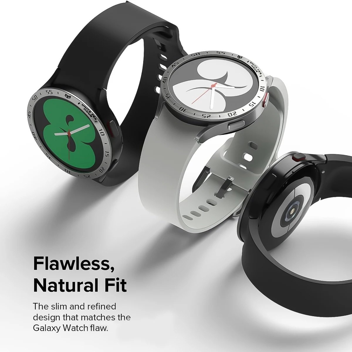 Фото Metal Bezel For Samsung Galaxy Watch 7/ultra/6/5/4 40/44/47mm Time/Speed Scale Frame Protective Ring Watch 6/4Classic 47 43 46mm №2