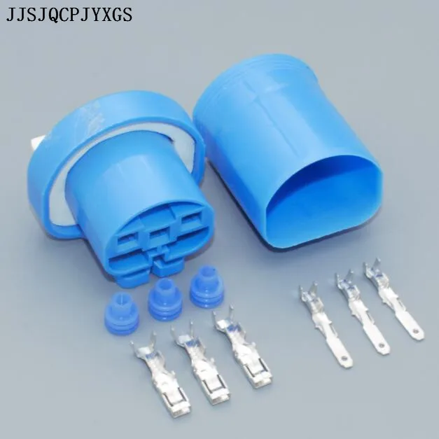 

JJSJQCPJYXGS 40 компл./лот 9007 9004 HB5 розетки для фар, 9004 Штекерный разъем, противотуманные фары, модифицированные рабочие адаптеры