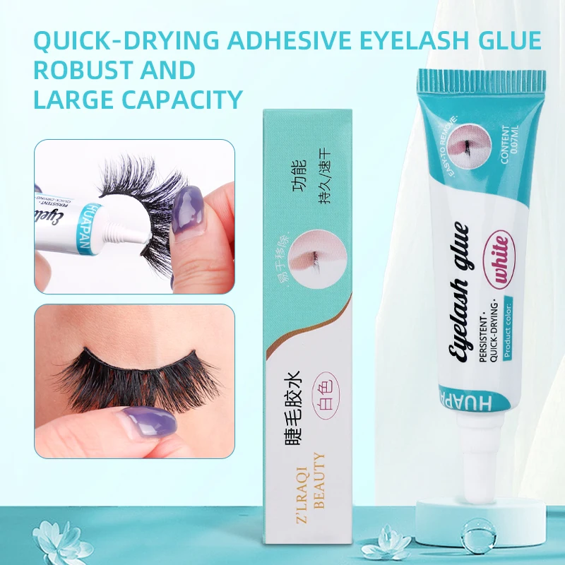 

7ml Eyelash Extension Glue Long Lasting Quick Drying False Eyelash Glue Professional Lash Extension Supplies Eyelashes Glue