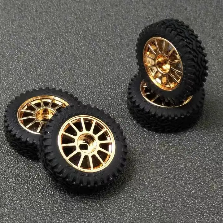 4 шт. гоночные шины для радиоуправляемых моделей 1/24 1/28 Wltoys AWD RWD Mini Q D HGD1 HGV1