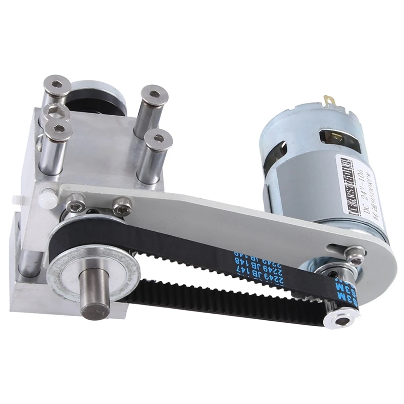 Мини-алюминиевая настольная пила подъемный шпиндель сделай сам резка полировка