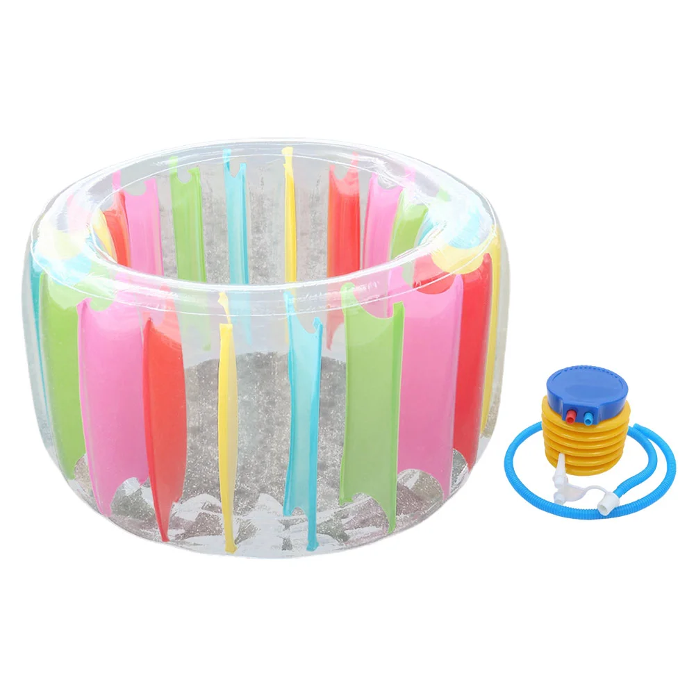

1Pc Roller Inflatable Colorful Water Wheel Roller Floating for Swimming Pool
