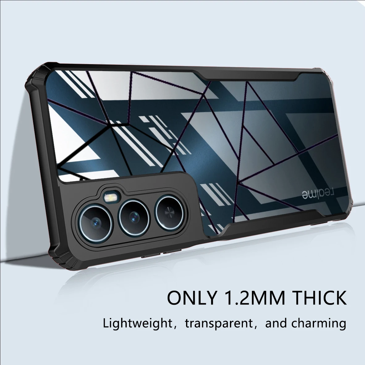 Для Realme C61 C63 C65S C67 C53 C51S C55 C35 C33 C31 C30S C21Y C25Y 25S C12 C21 C11 C17 C15 C3 C2 C1 противоударный чехол