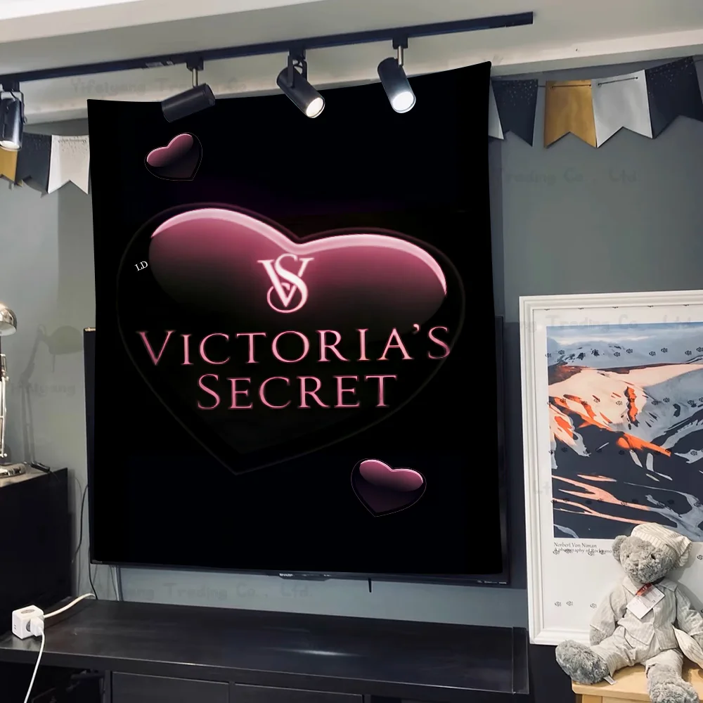 V-victoria-s Hot S-Secrets Printed Large Wall Tapestry Hanging Tarot Hippie Rugs Dorm Home Decor