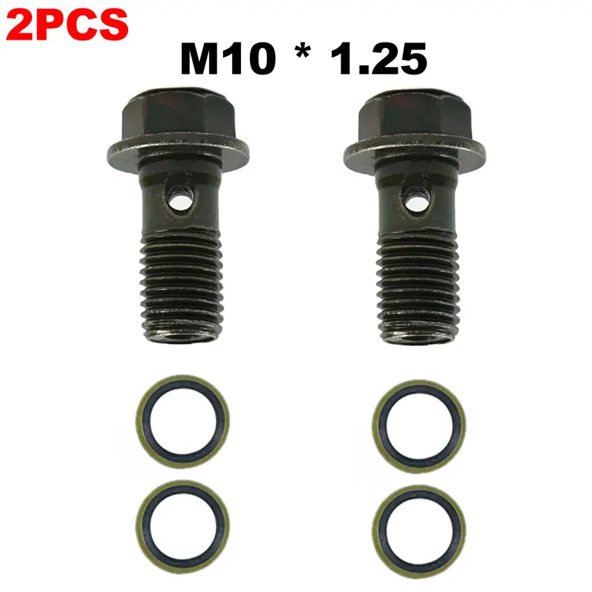 Нержавеющая сталь M8 M10 тормозной суппорт банджо болт слив масла винт для Yamaha Kawasaki Suzuki Aprilia винт тормозного шланга