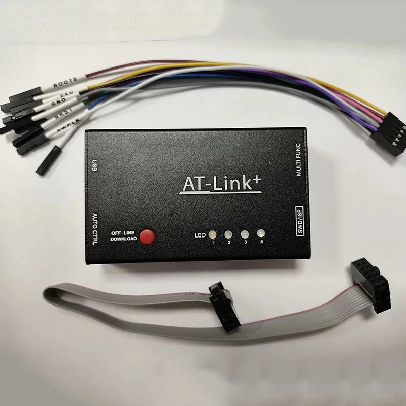 Фото Программатор AT-Link AT32 MCU, автономный загрузчик с поддержкой Bluetooth для онлайн-симуляции, загрузки и отладки №3