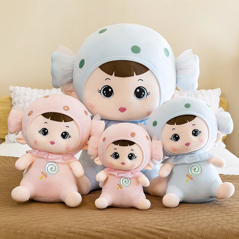 

60cm Cute Soft Candy Doll Plush Toys Office Nap Stuffed Animal Pillow Home Comfort Cushion Christmas Gift Doll for Kids Girl