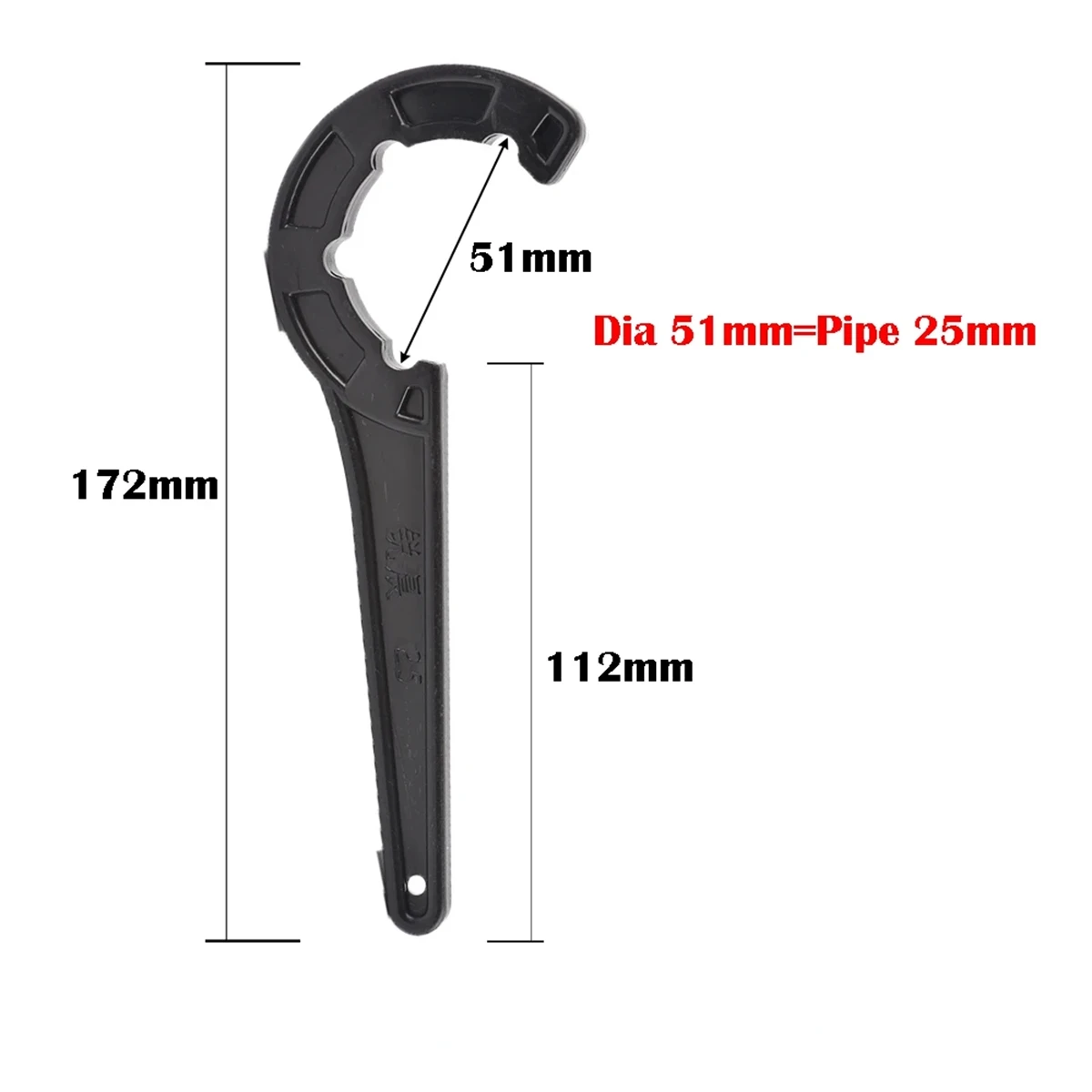 

2 шт. быстроразъемный фитинг для труб из полиэтилена, гаечный ключ типа C 20/25/32/40/50 мм, ключ для фиксации клапана трубы из ПВХ, инструмент для ремонта ирригационных трубок