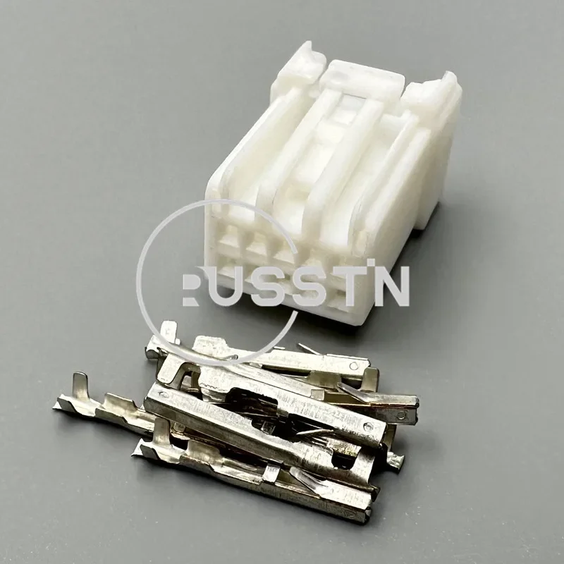 1 комплект, 10-контактный миниатюрный автомобильный разъем, мужской и женский док-станция, розетка переменного тока в сборе 6098-4982