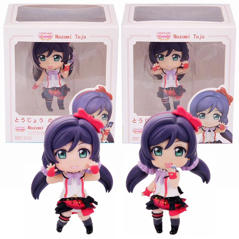 

Новые милые японские аниме Love Live School Idol Project Tojo Nozomi мини Экшн-фигурки из ПВХ 2 набора Куклы Игрушки для девочек Подарки 10 см