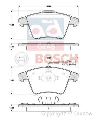 

Store code: 986494203 for brake pad ON 03 T.PORTER T5 17"